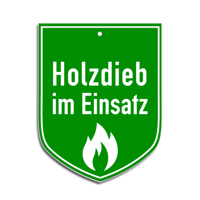 Holzdieb im Einsatz